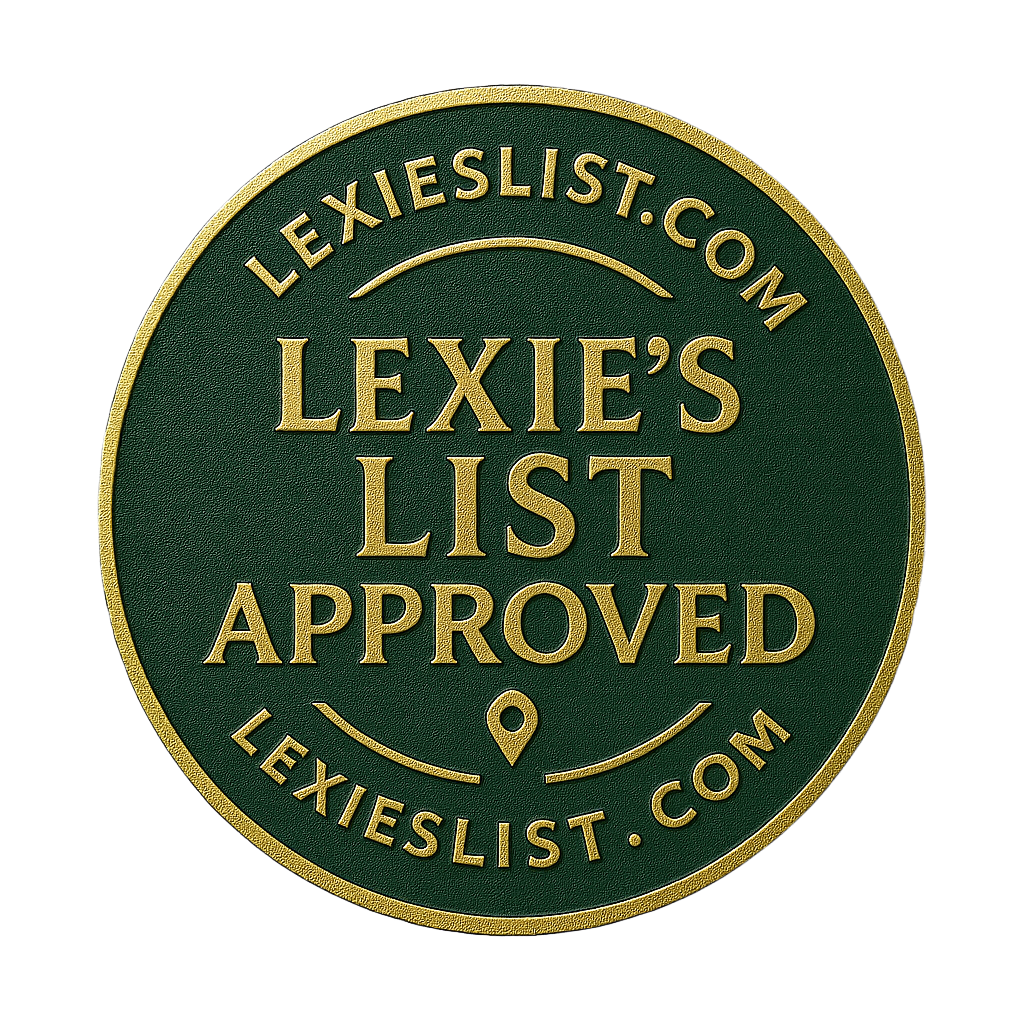 Lexie's List Approved Lexie's List Approved